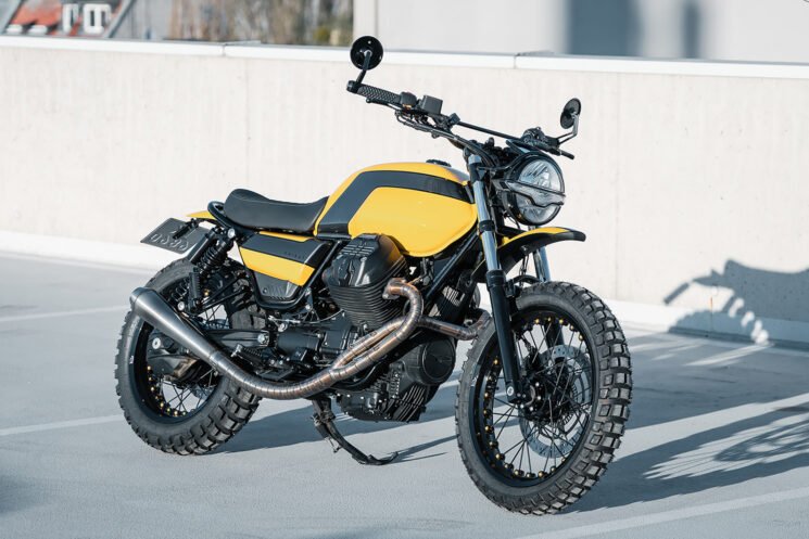 Moto Guzzi V7 scrambler by Unikat Motorworks