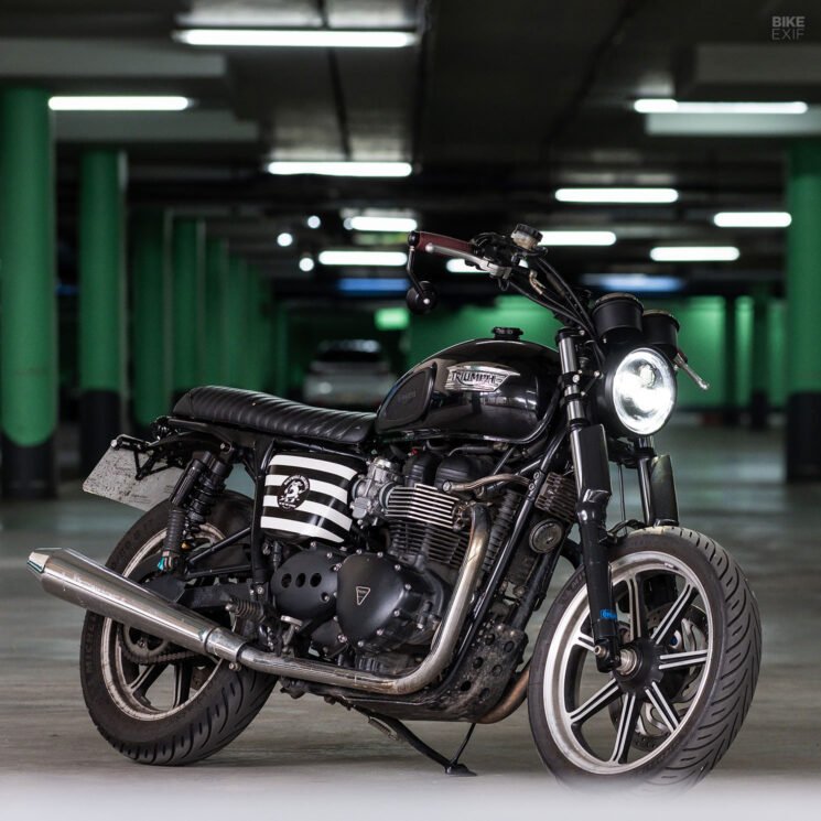 Purpose Built Moto LED motorcycle headlight and turn signals