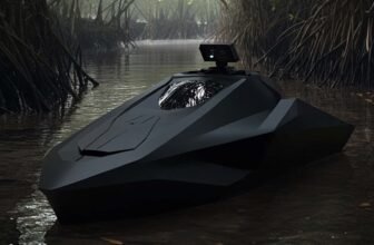 This Military Sea-Drone Concept Takes Stealth Seri...