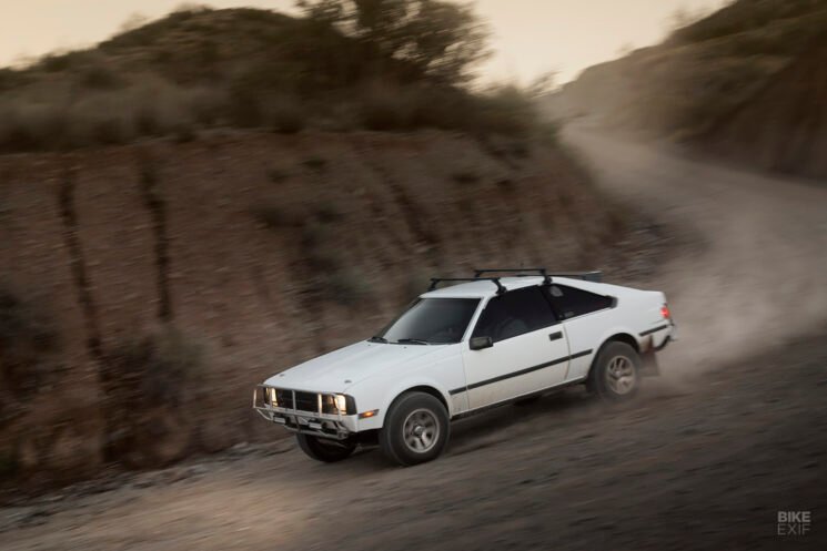 Rally-prepped RA64 Toyota Celica