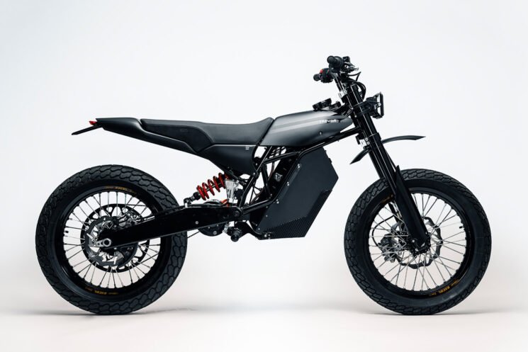 Trevor DTRe Vincent electric scrambler