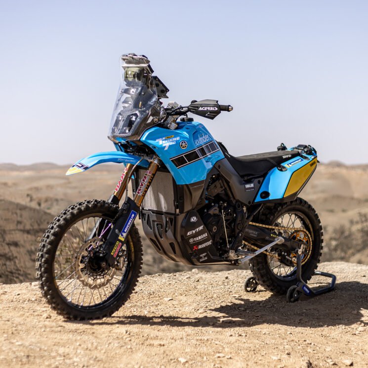 Yamaha Ténéré 700 Rally GYTR rally-prepped race bikes