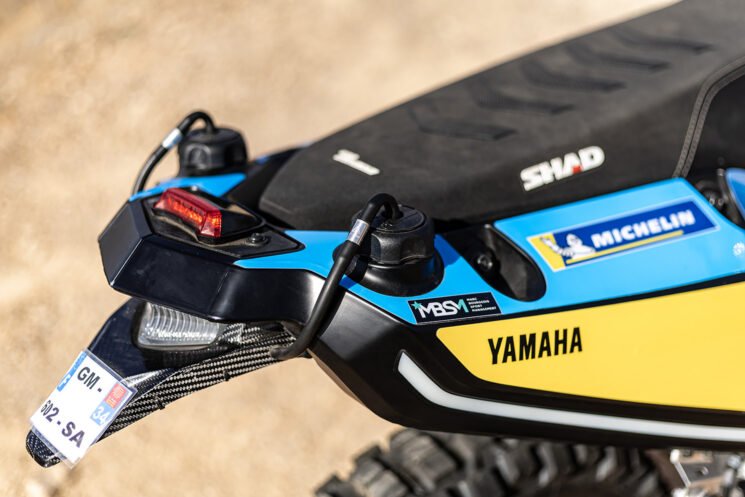 Yamaha Ténéré 700 Rally GYTR rally-prepped race bikes