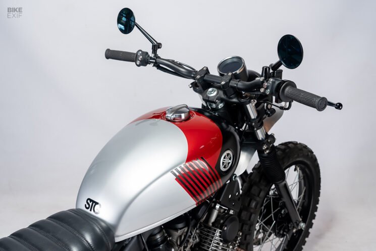 Yamaha XV920R scrambler by STG Tracker
