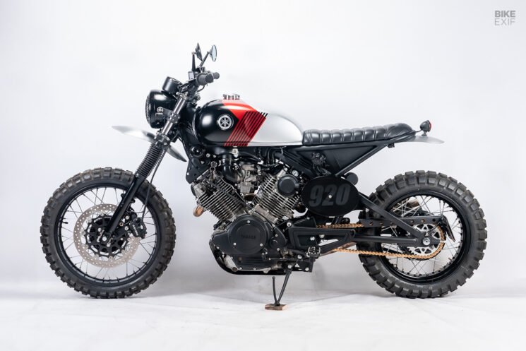 Yamaha XV920R scrambler by STG Tracker