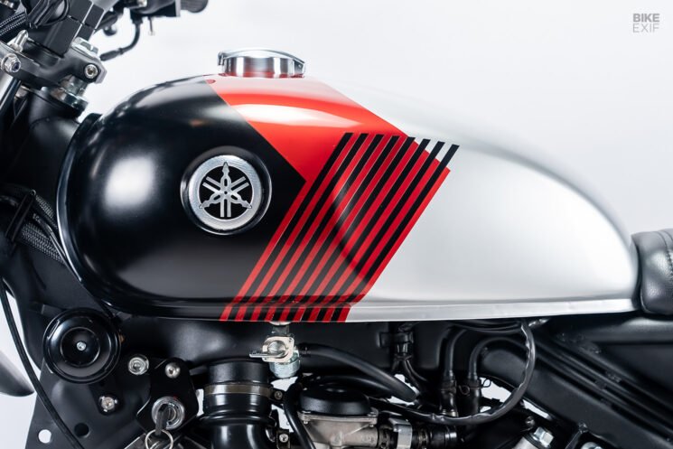 Yamaha XV920R scrambler by STG Tracker