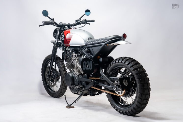Yamaha XV920R scrambler by STG Tracker
