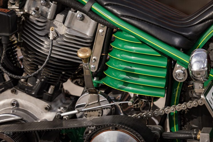 1973 Harley Shovelhead hardtail by Fatech, Japan