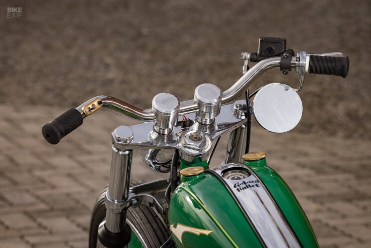 1973 Harley Shovelhead hardtail by Fatech, Japan