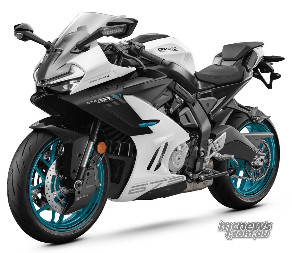 The CFMOTO 657SR-R is one of the models racing in the current BSB Sportbike Championship