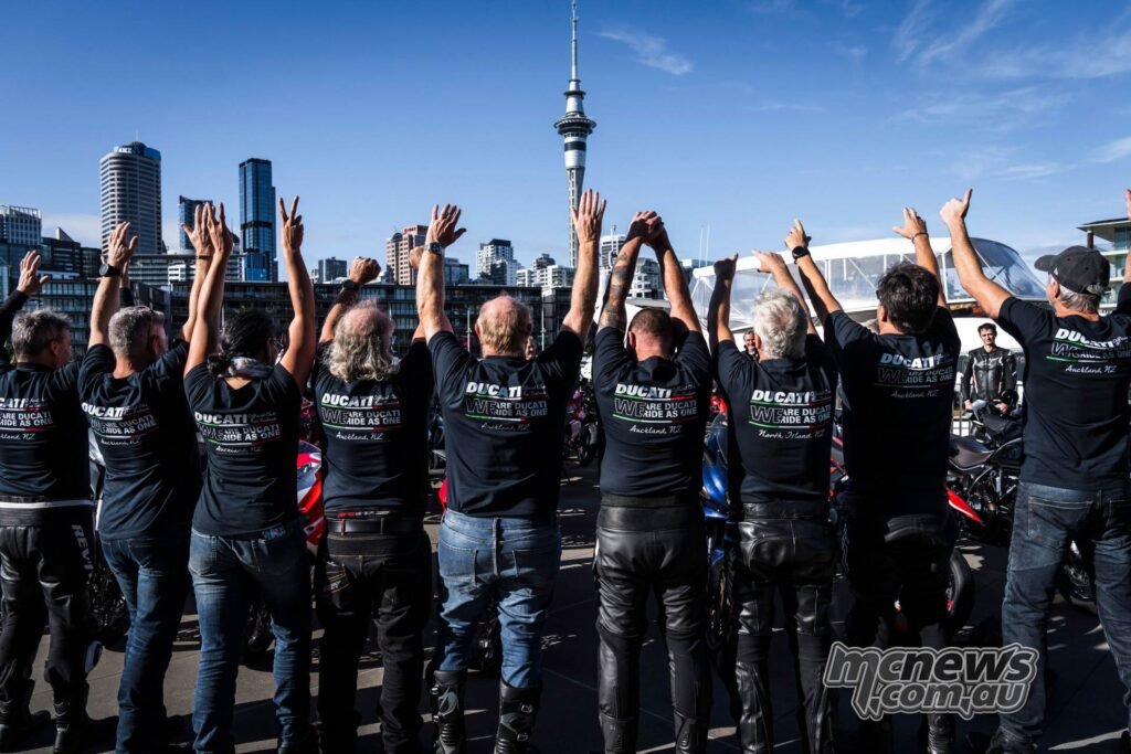 Ducati #WeRideAsOne in Auckland, New Zealand