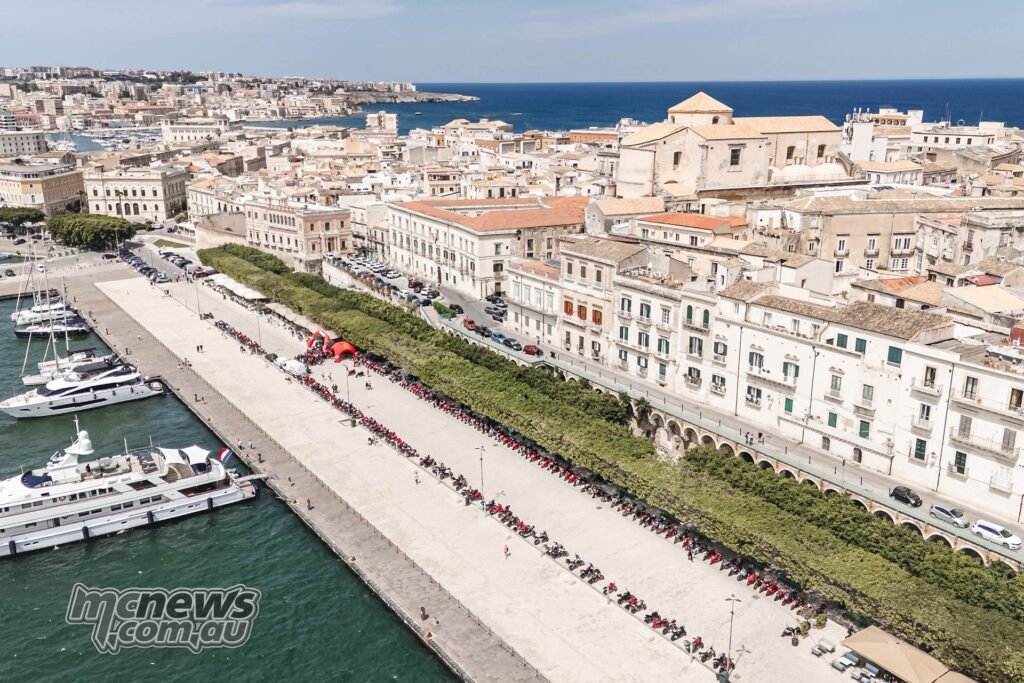 Ducati #WeRideAsOne in Catania, Italy