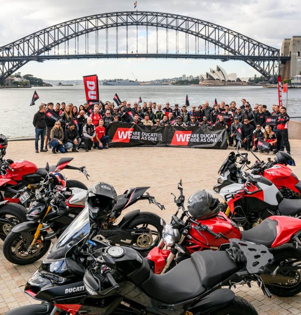 Ducati #WeRideAsOne in Sydney, Australia
