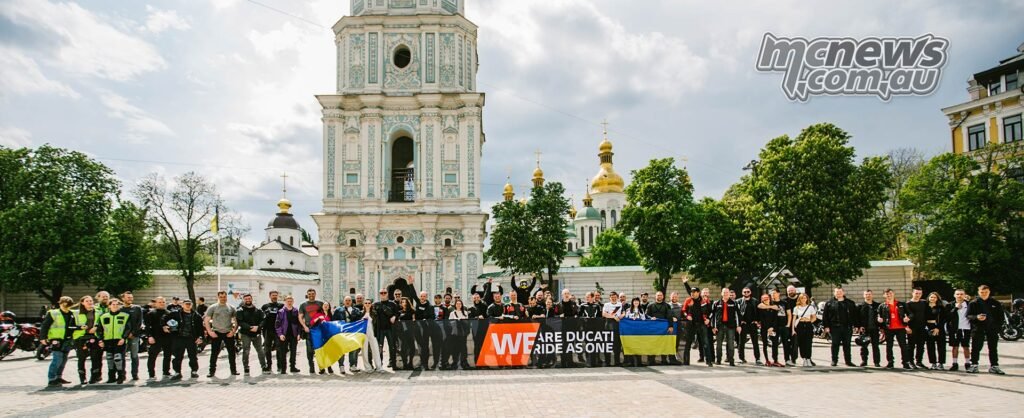 Ducati #WeRideAsOne in Ukraine
