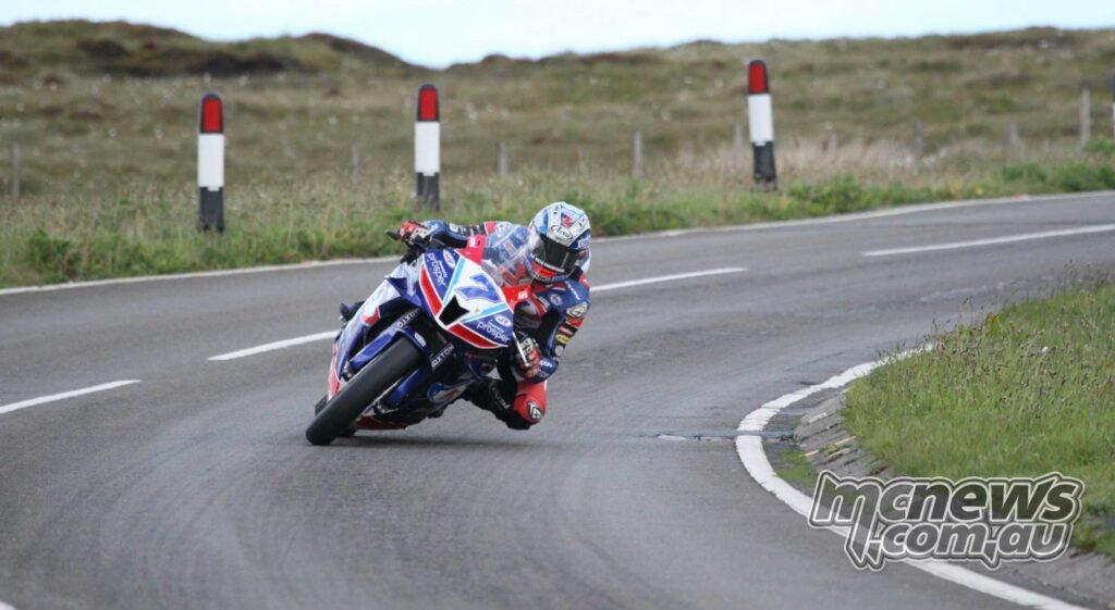 Josh Brookes is the fifth quickest Supersport rider so far at TT 2025 - Image Ben McCook