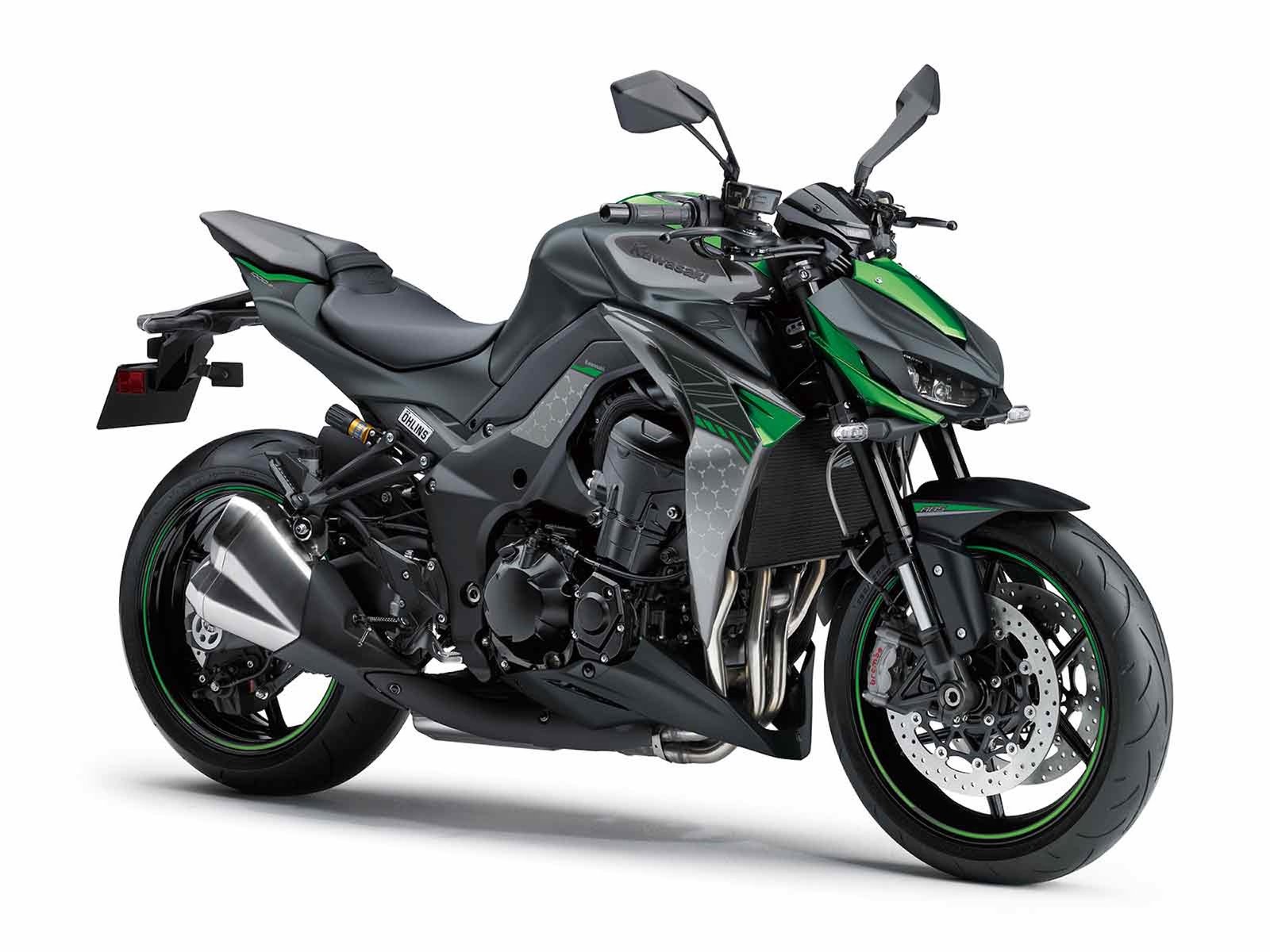 A view of Kawasaki's 2020 Z1000 ABS.