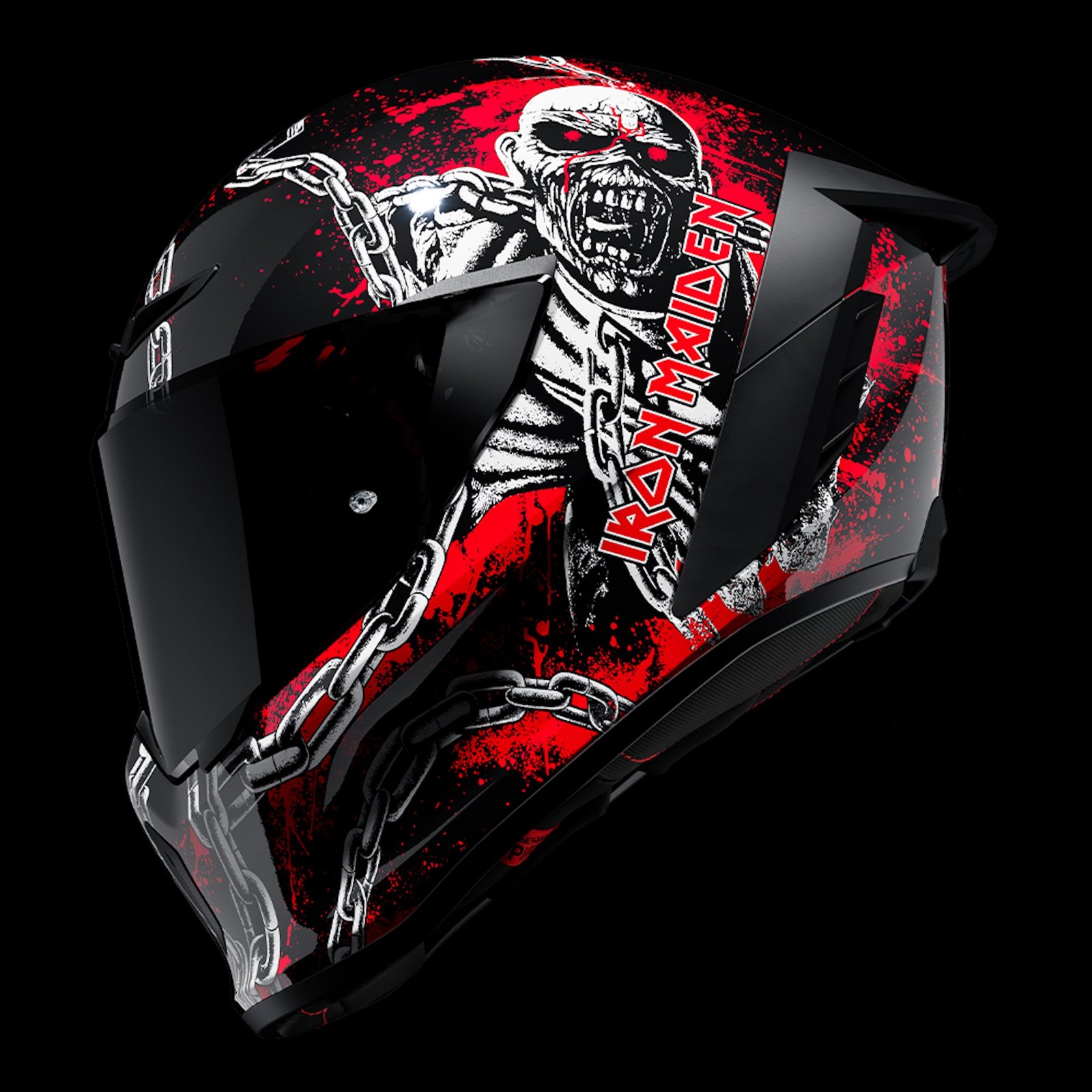 A view of Ruroc's Iron Maiden Collection.