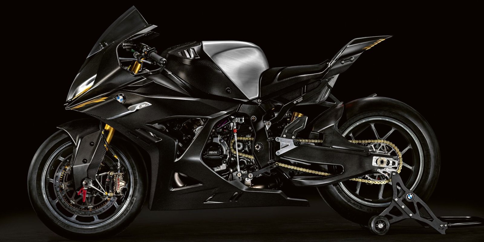 A view of the BMW RR Concept.