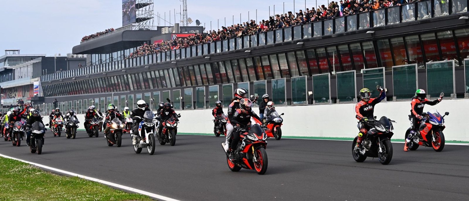 A view of a previous iteration of Aprilia All-Stars.