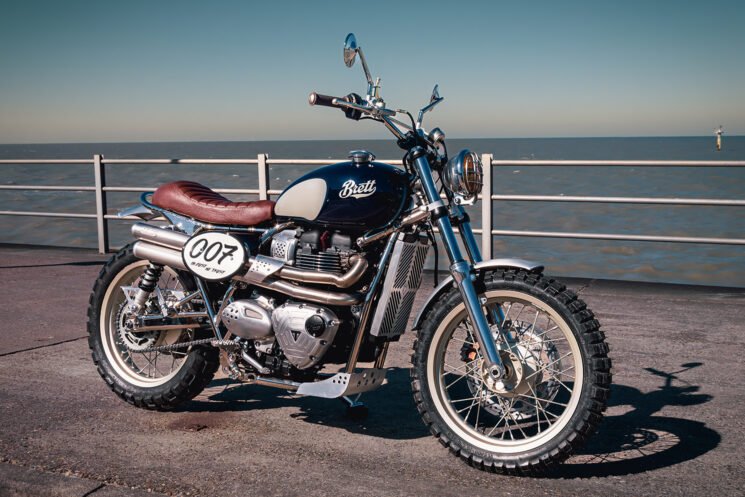 Custom Triumph Bonneville T100 by FCR Original for Brett Eyewear
