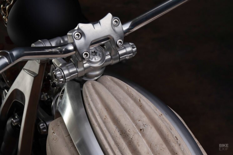 Motototem Flying Flea art bike by Mattia Biagi