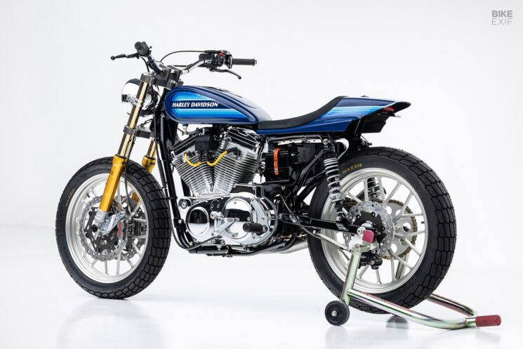 Harley Sportster 883 street tracker by Mule Motorcycles