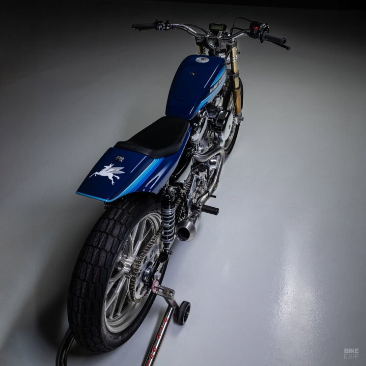 Harley Sportster 883 street tracker by Mule Motorcycles