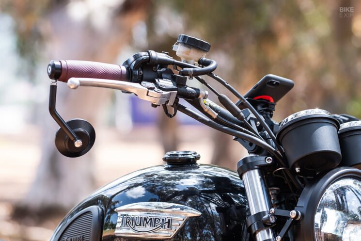 Purpose Built Moto Scrambler motorcycle bar-end mirrors