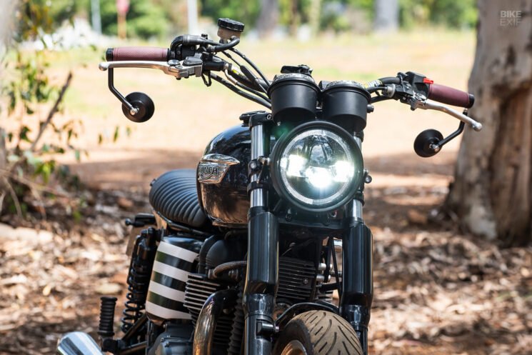 Purpose Built Moto Scrambler motorcycle bar-end mirrors