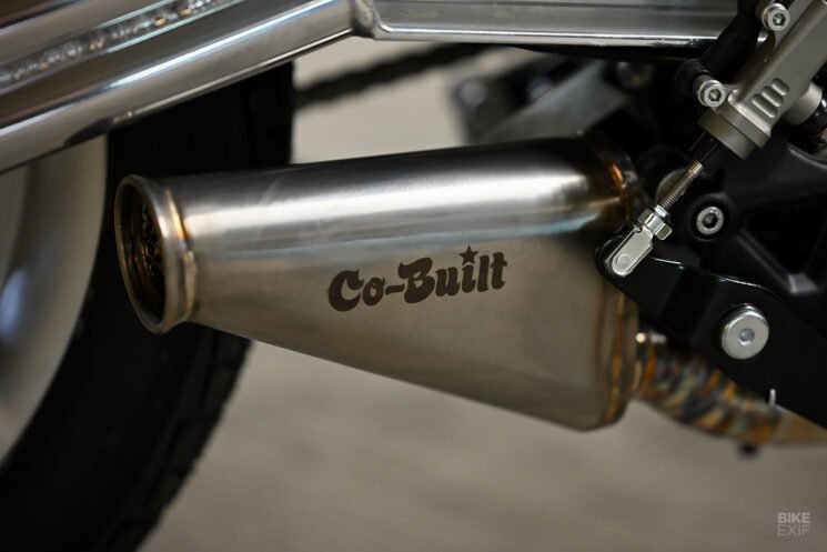 Sideburn Magazine's Royal Enfield Guerrilla 450 street tracker