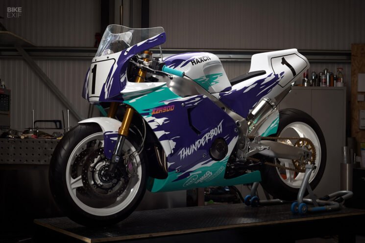 Yamaha XSR900 retro sportbike by HAXCH Moto