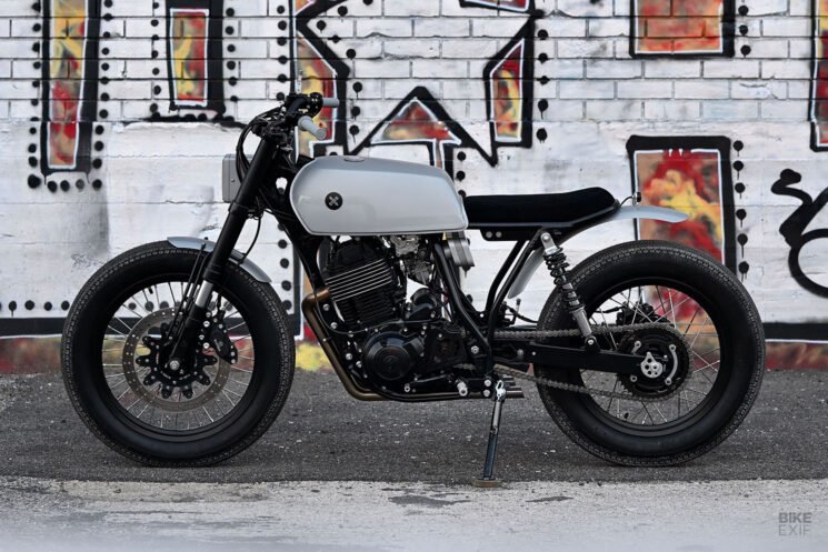 Yamaha XT600 street tracker by WKND Customs