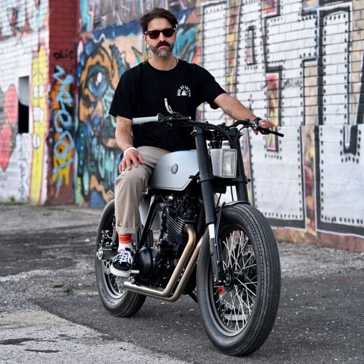 Yamaha XT600 street tracker by WKND Customs