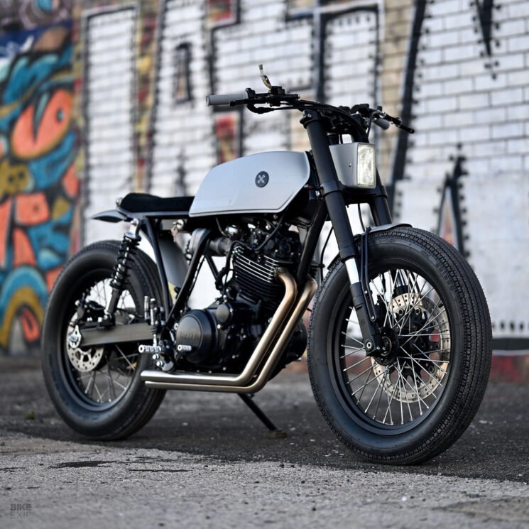 Yamaha XT600 street tracker by WKND Customs