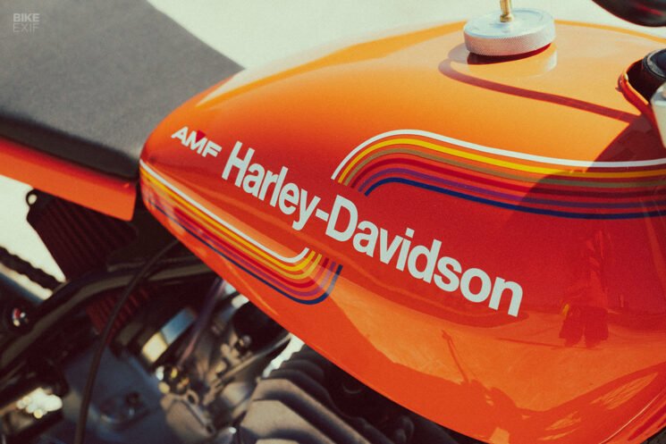 1974 Harley-Davidson SX250 flat tracker by Fuchs Workshop