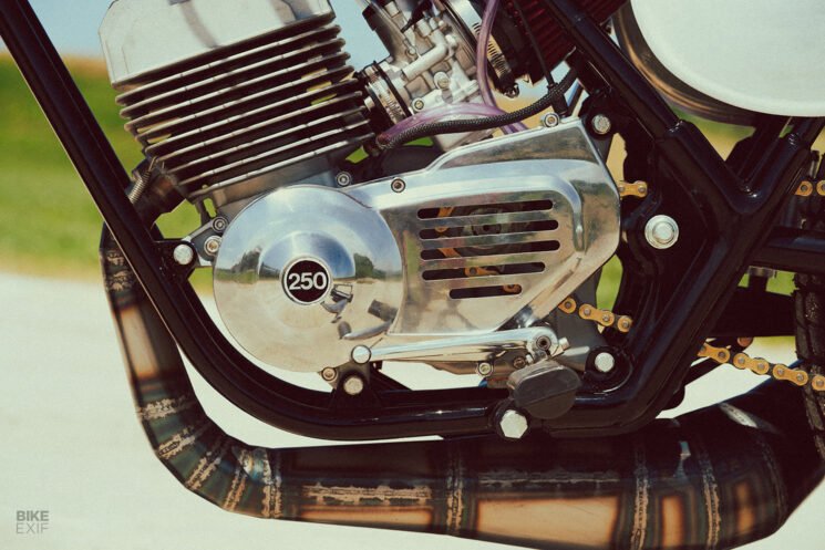 1974 Harley-Davidson SX250 flat tracker by Fuchs Workshop