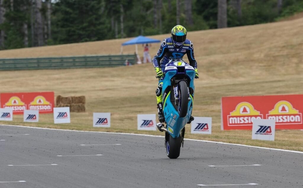 The win was Scholtz's third of the season and it moved him to within 15 points of Jacobsen in the title chase. Photo by Brian J. Nelson