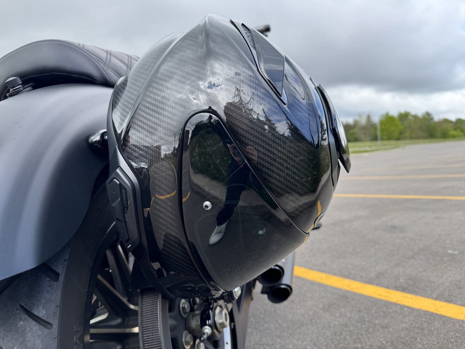 HJC RPHA 71 Carbon side profile