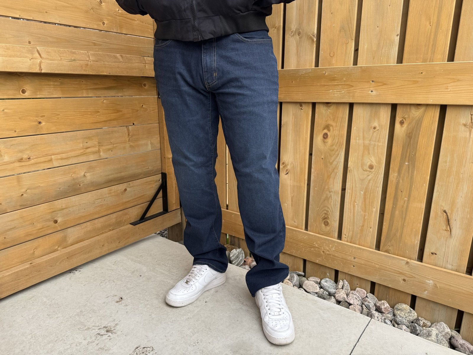 Front view of the Klim K Forty 2 Stretch Denim Jeans