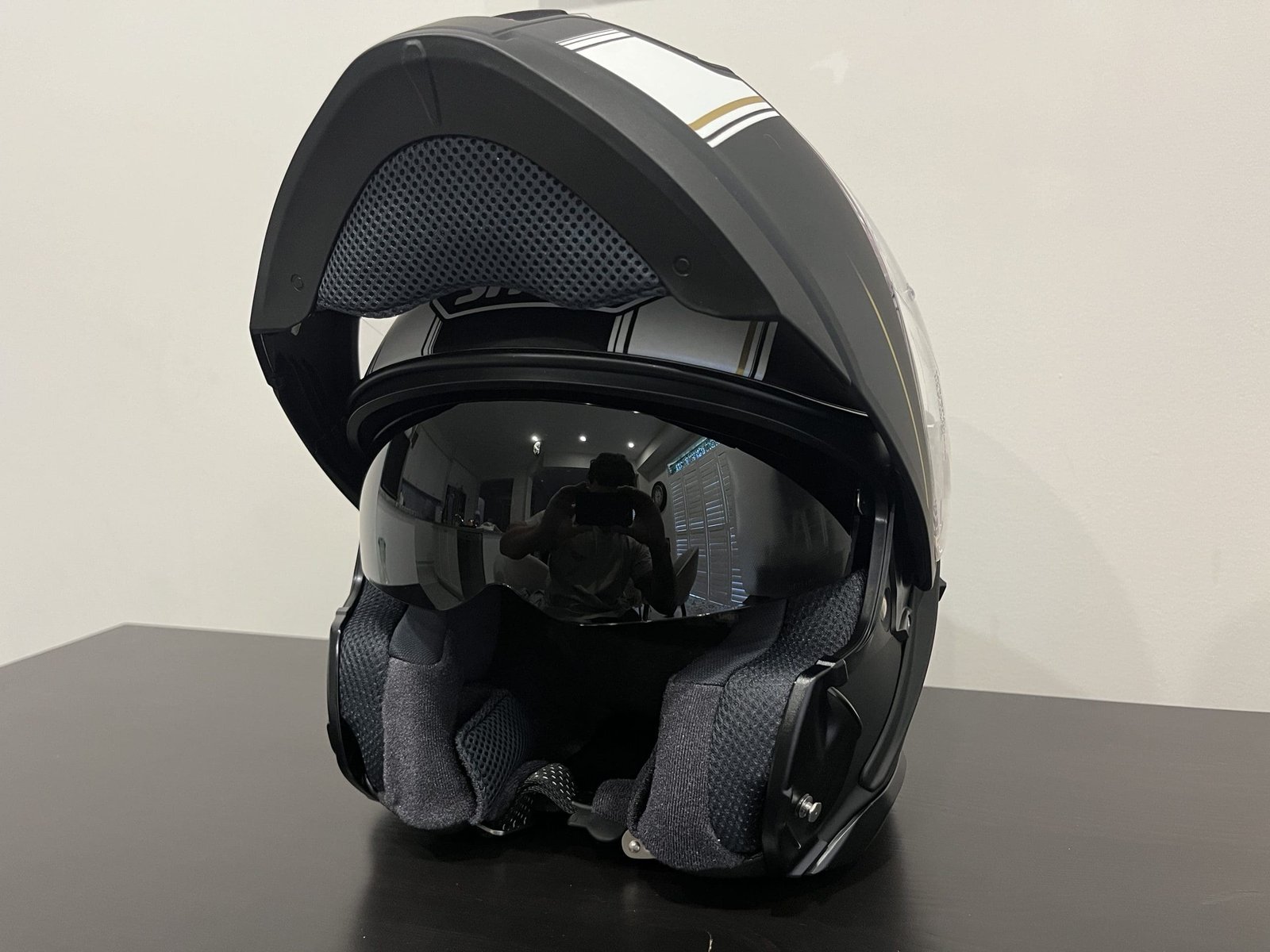 Shoei Neotec 3 Satori TC-5 Helmet open