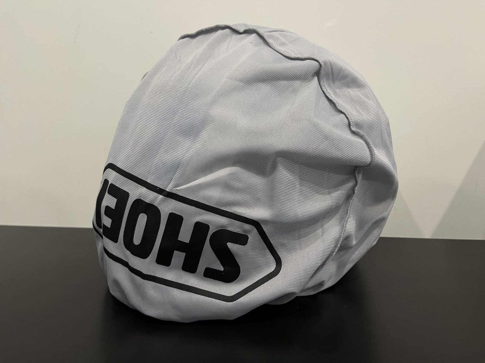 Shoei Neotec 3 Satori TC-5 Helmet inside of shoei bag.