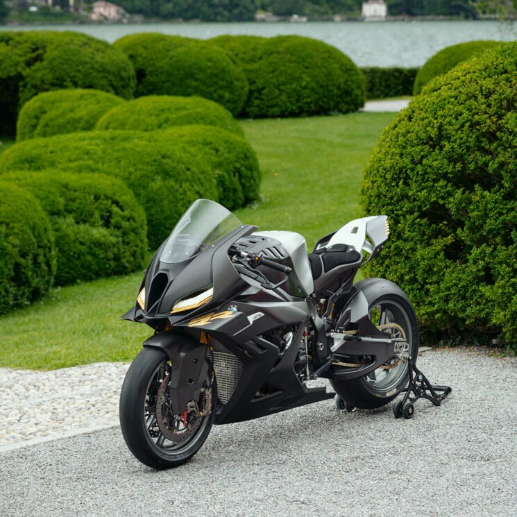 BMW Concept RR superbike at Concorso d'Eleganza