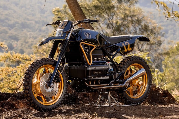 BMW K100 scrambler by Black Cycles
