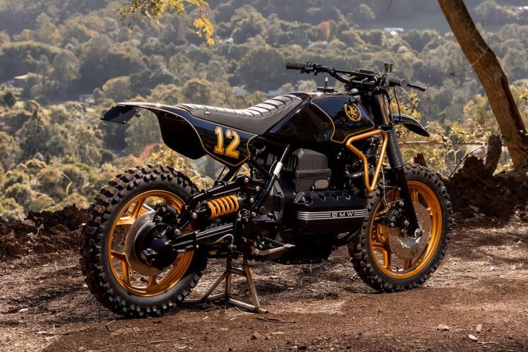 BMW K100 scrambler by Black Cycles