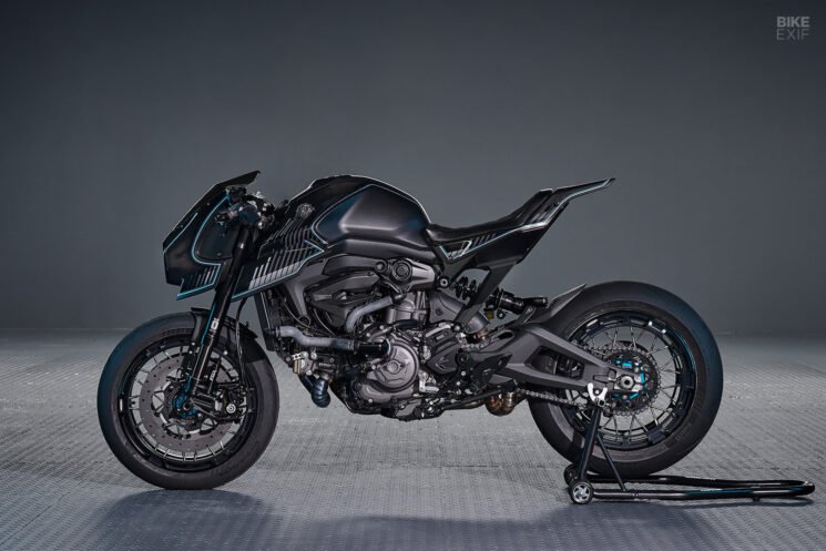 Custom Ducati Monster by Rough Crafts