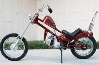 Small Bike, Big Smile: A 125 cc Honda Cub chopper ...