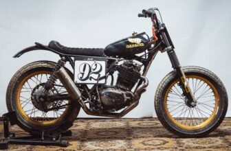 Dirty Deeds, Done Well: A Honda XL500 Flat Tracker...