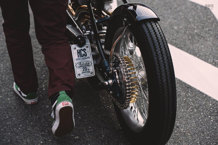 1978 Harley Shovelhead bobber by Asterisk Custom Works
