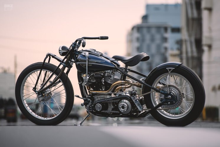 1978 Harley Shovelhead bobber by Asterisk Custom Works
