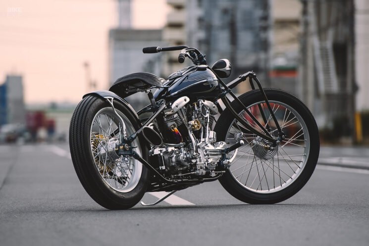 1978 Harley Shovelhead bobber by Asterisk Custom Works